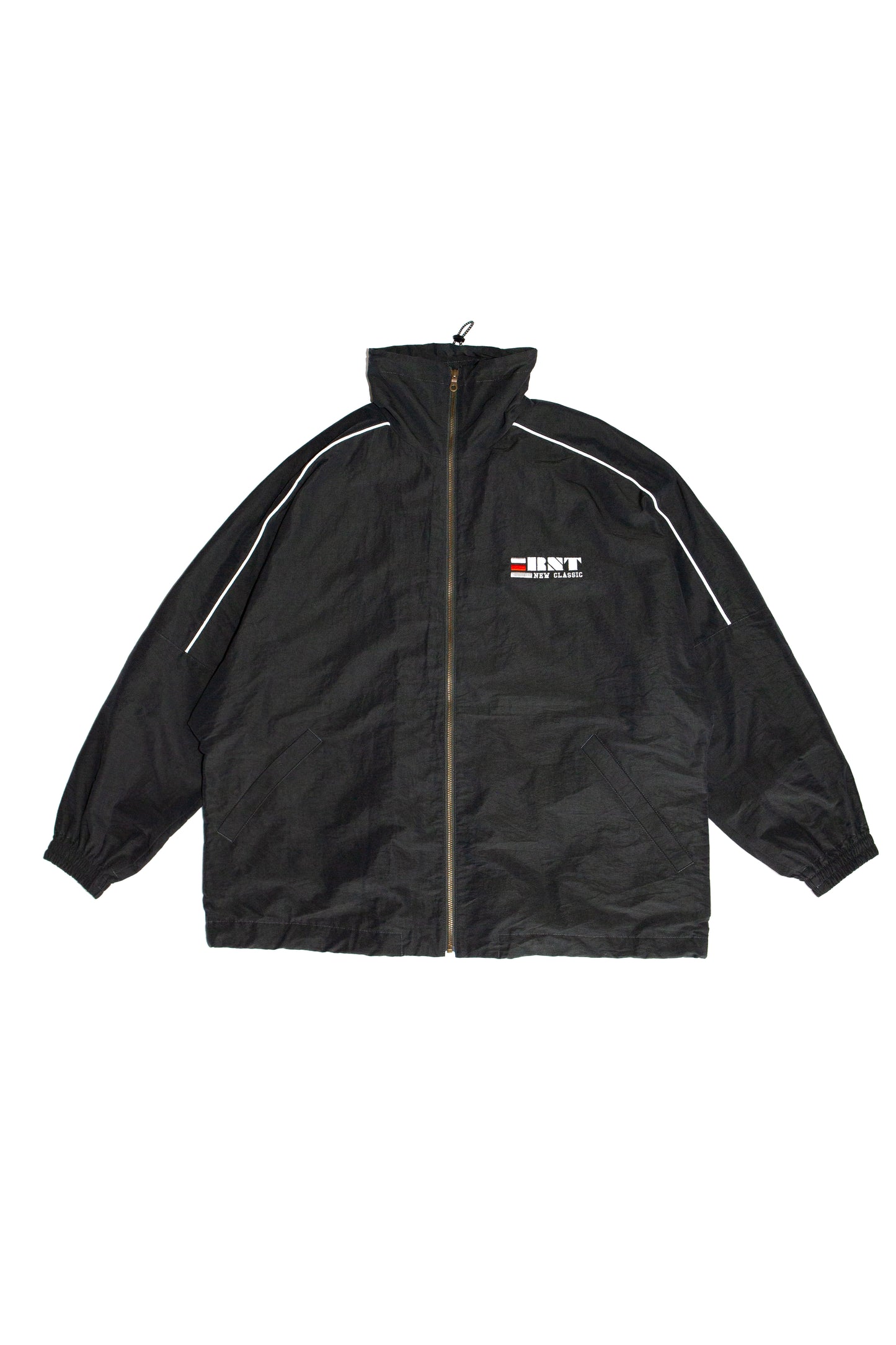 BLOCKED BLOUSON (BLACK) 