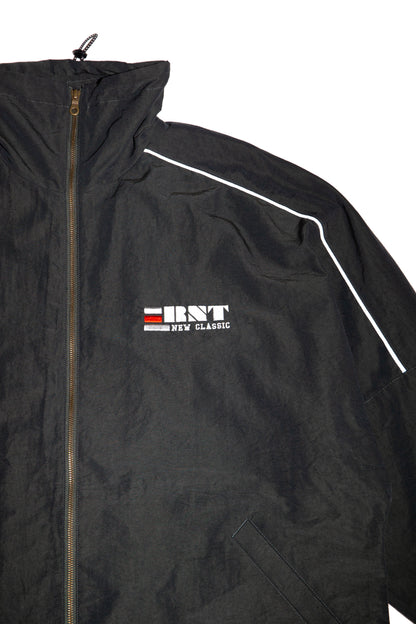 BLOCKED BLOUSON (BLACK) 