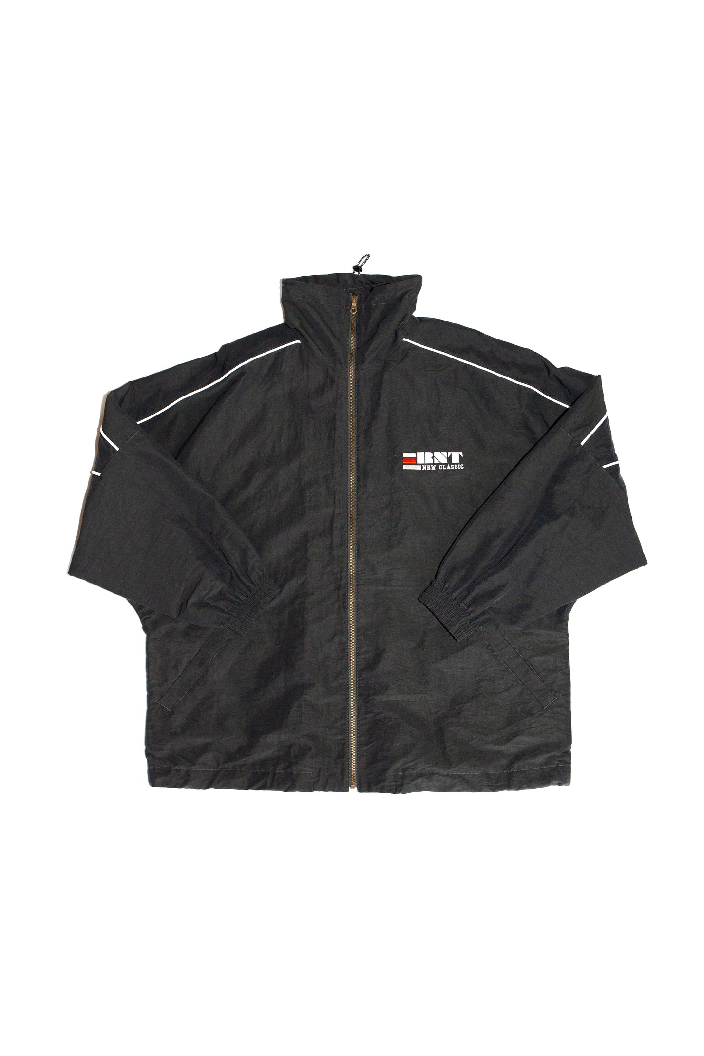 BLOCKED BLOUSON (BLACK) 