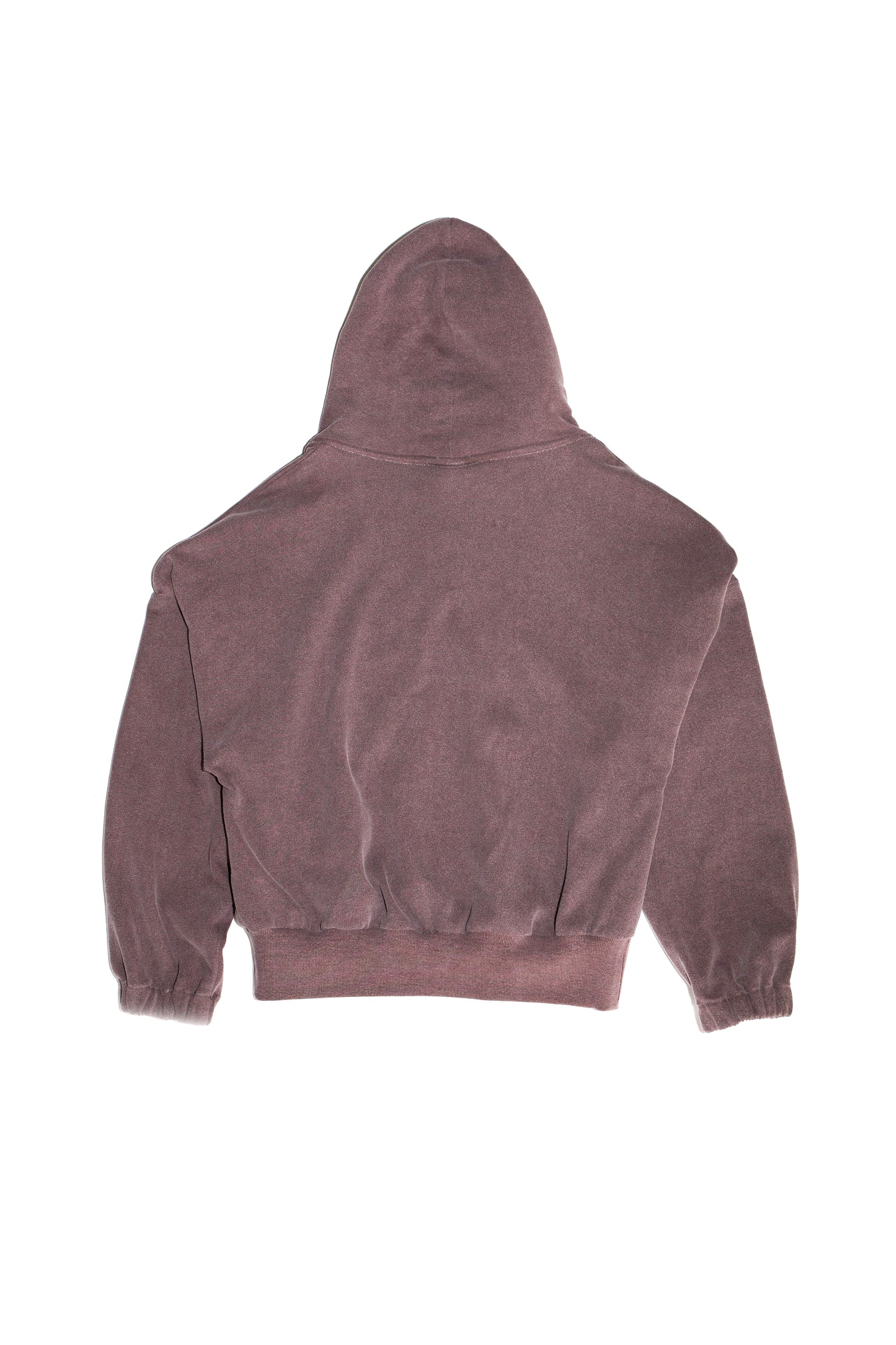 ZIP HOODIE SWEATSHIRT (BROWN)