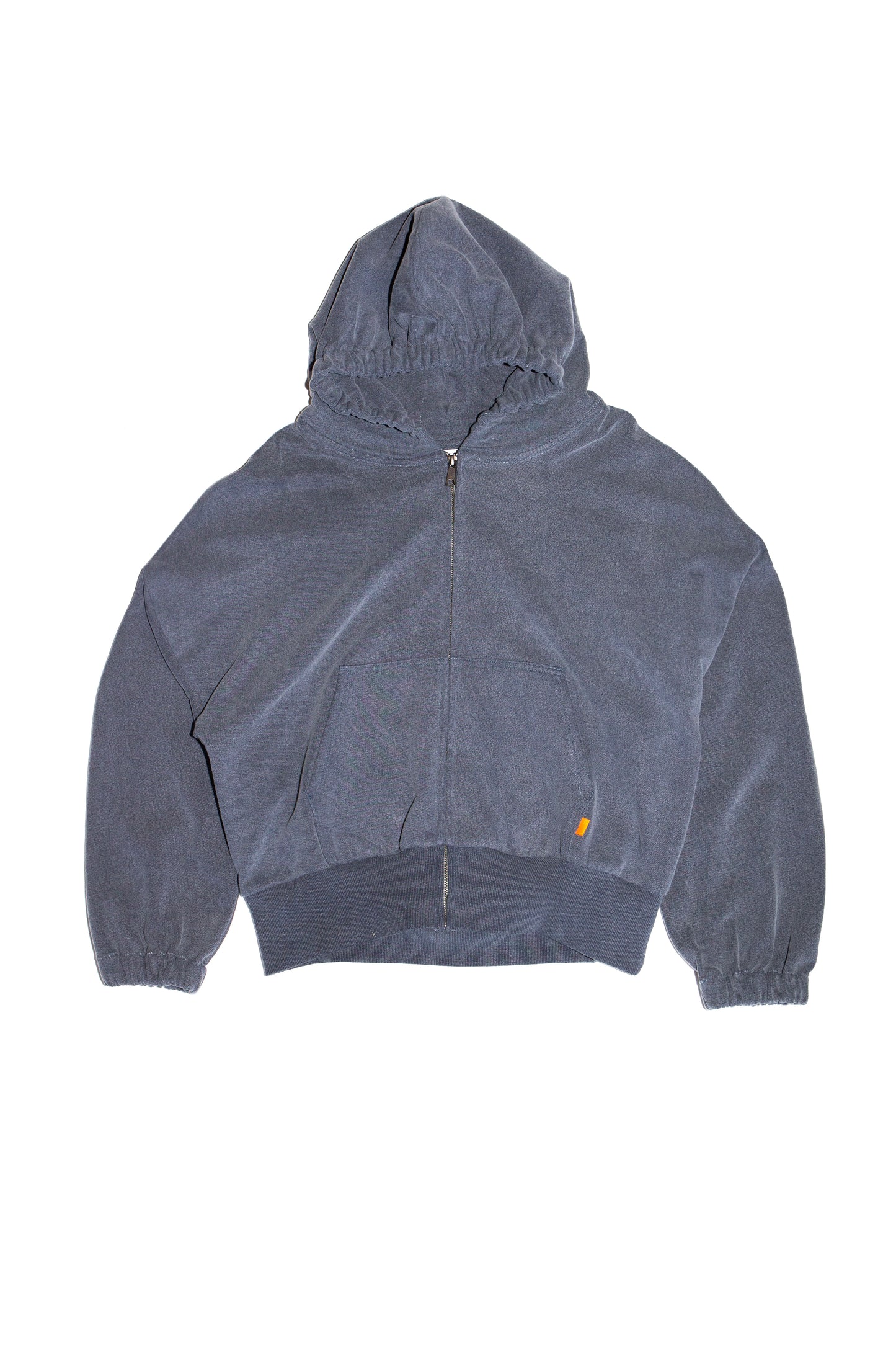 ZIP HOODIE SWEATSHIRT (NAVY)