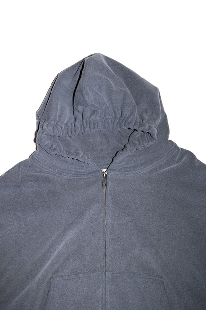 ZIP HOODIE SWEATSHIRT (NAVY)