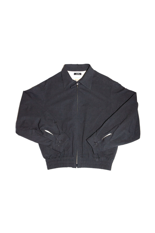 ZIP UP SHORT BLOUSON (BLACK)
