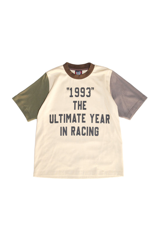 COLOUR BLOCK T-SHIRT (BEIGE)