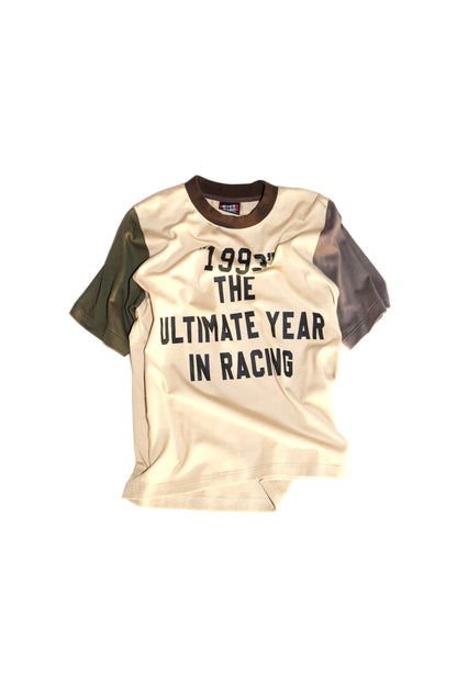 COLOUR BLOCK T-SHIRT (BEIGE)