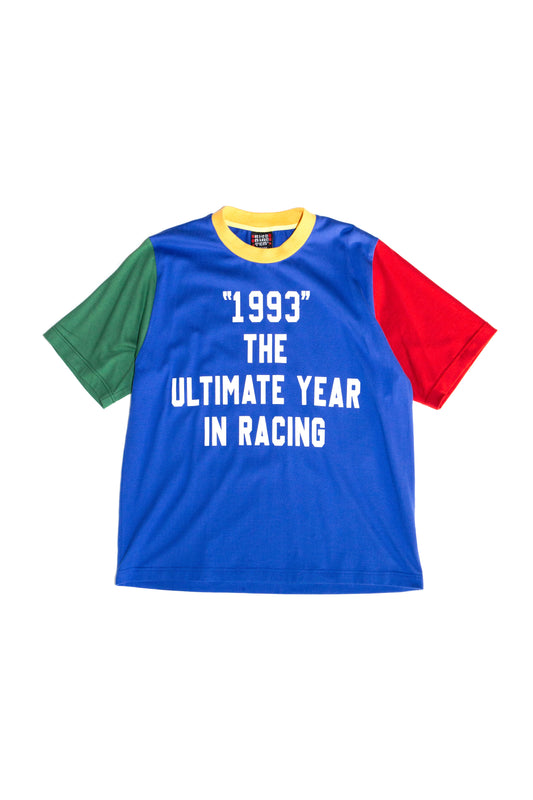 COLOUR BLOCK T-SHIRT (BLUE)