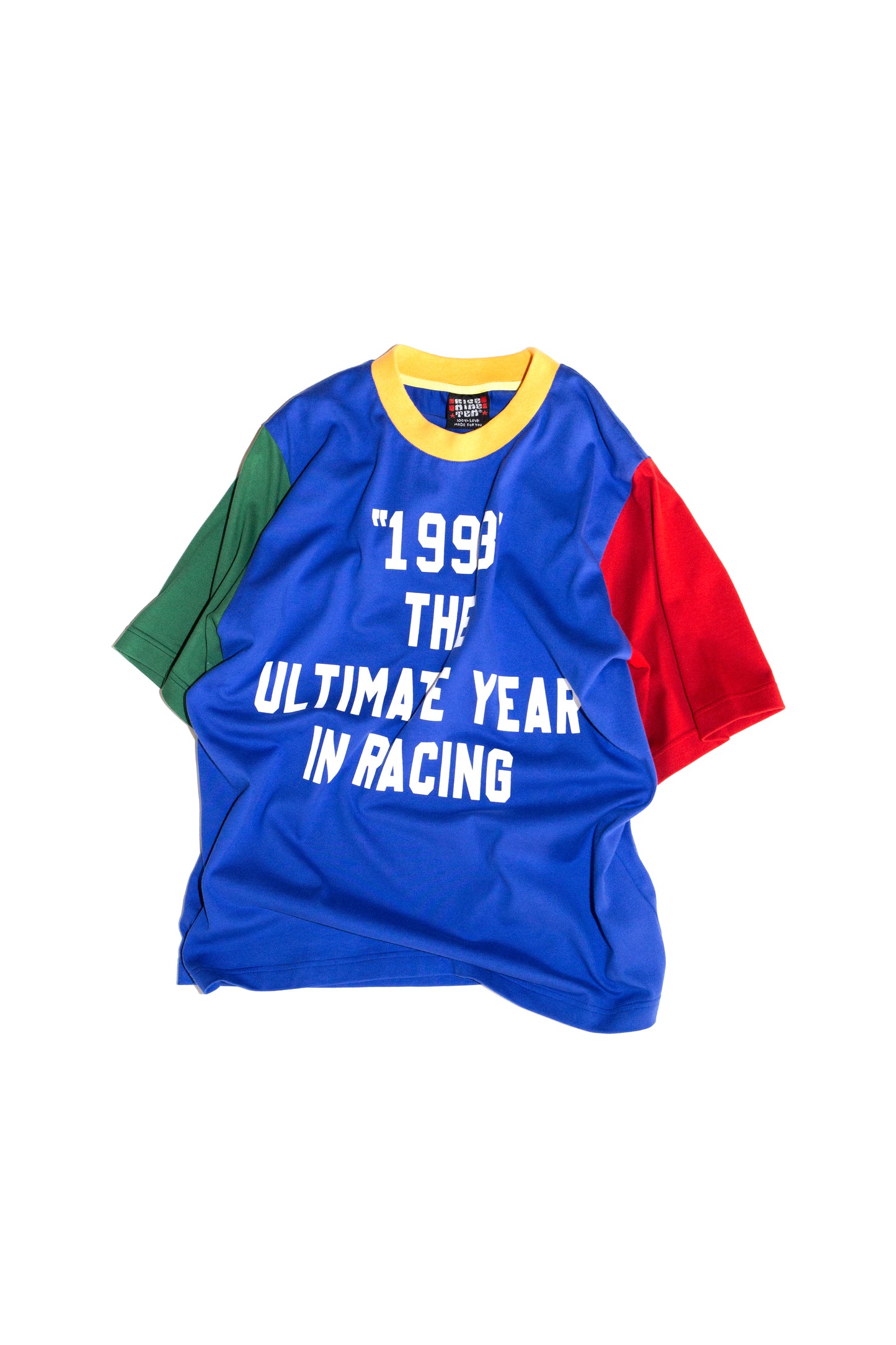 COLOUR BLOCK T-SHIRT (BLUE)