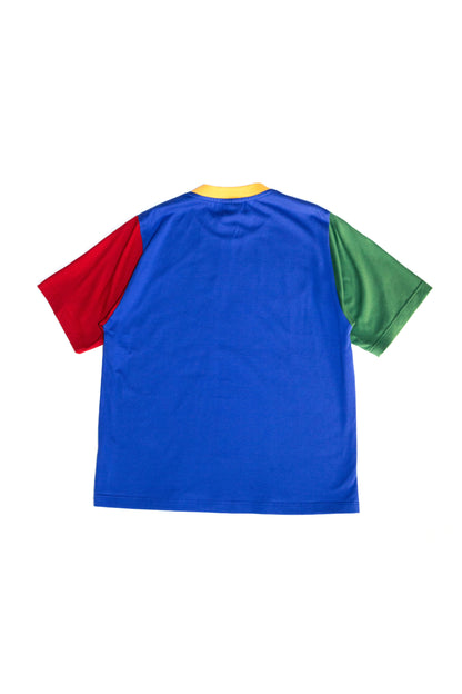 COLOUR BLOCK T-SHIRT (BLUE)