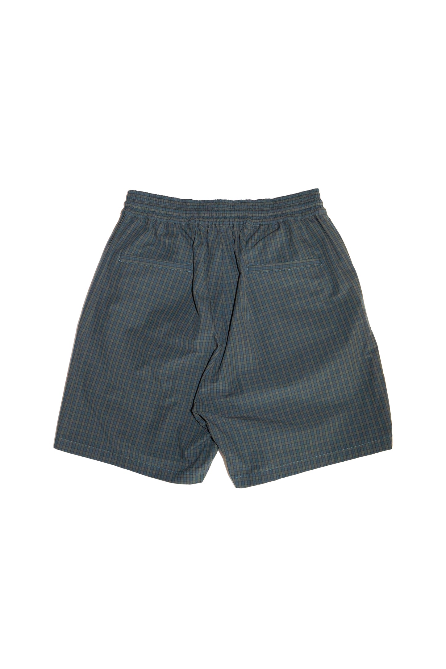 PLAID PAJAMAS SHORTS (DARK GREEN)