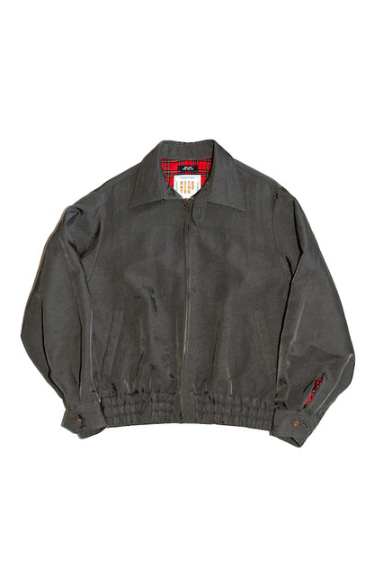 NYLON ZIP UP BLOUSON (ASH GRAY) 