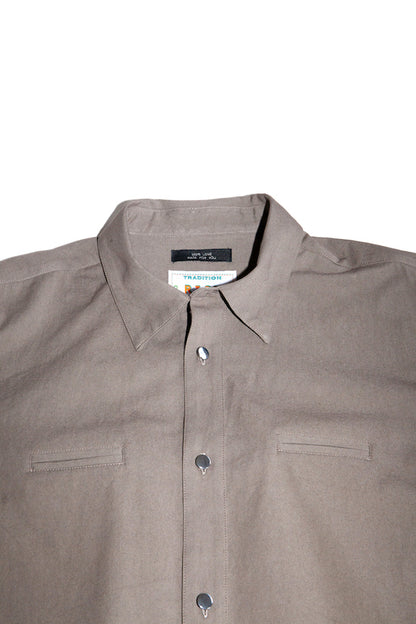 SUN DRYING TWILL SHIRT (GRAY)