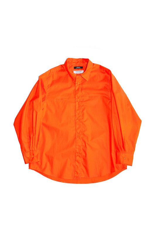 COTTON RIPSTOP SHIRT (ORANGE)