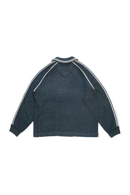 KNITTING GAME SHIRT  (DARK GRAY)