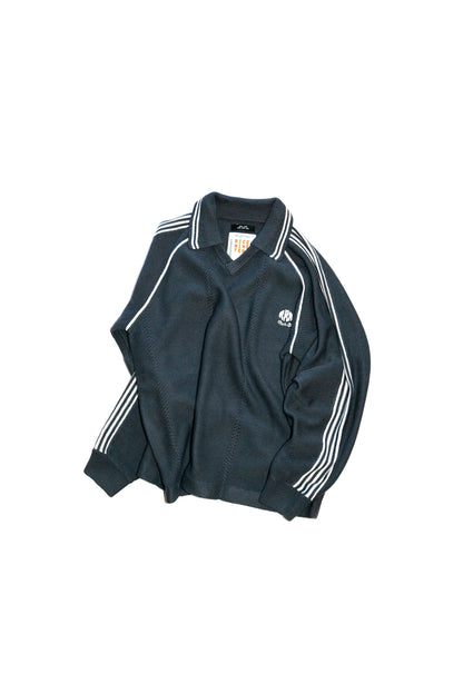 KNITTING GAME SHIRT  (DARK GRAY)