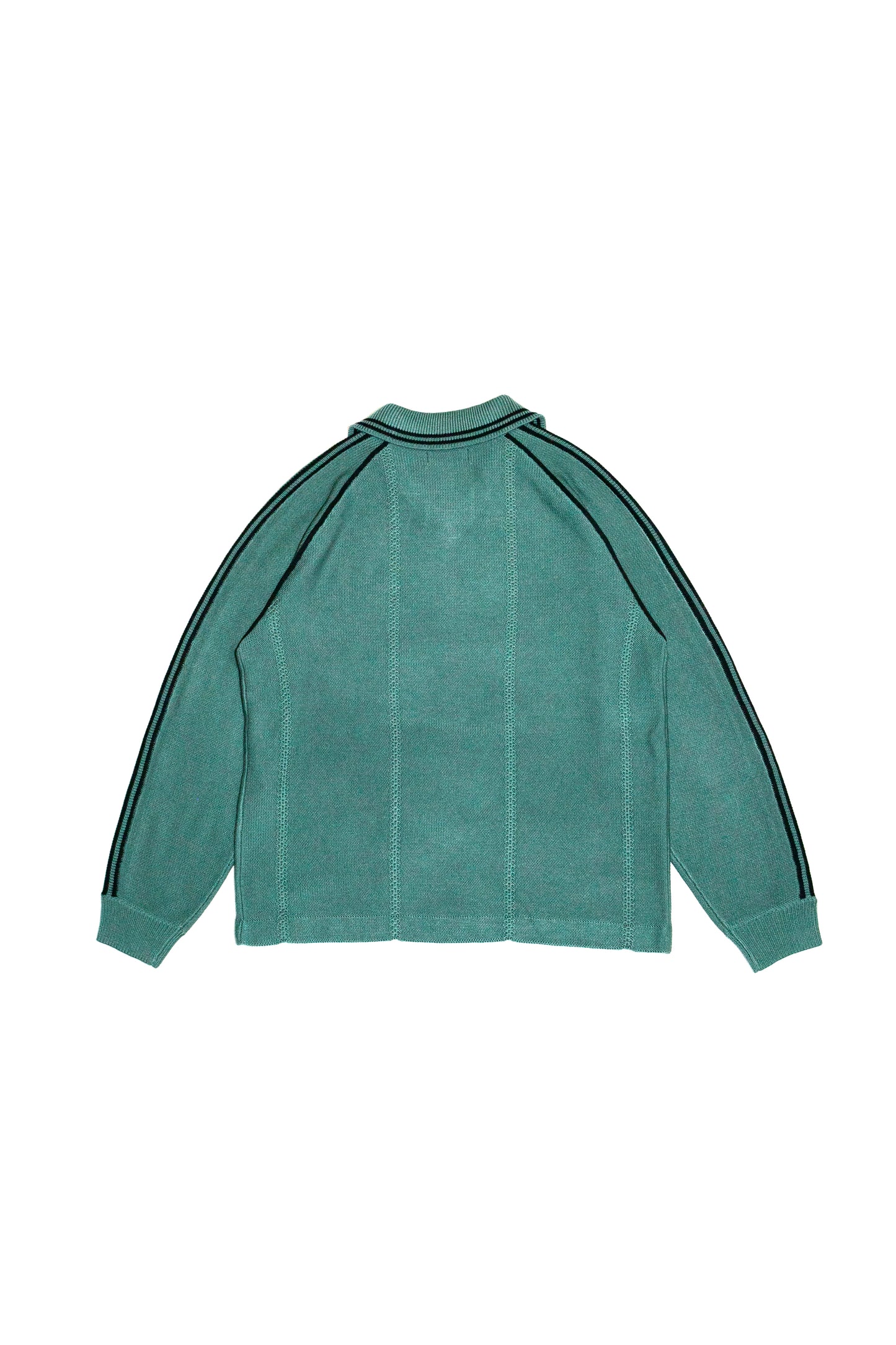 KNITTING GAME SHIRT  (DARK GREEN)