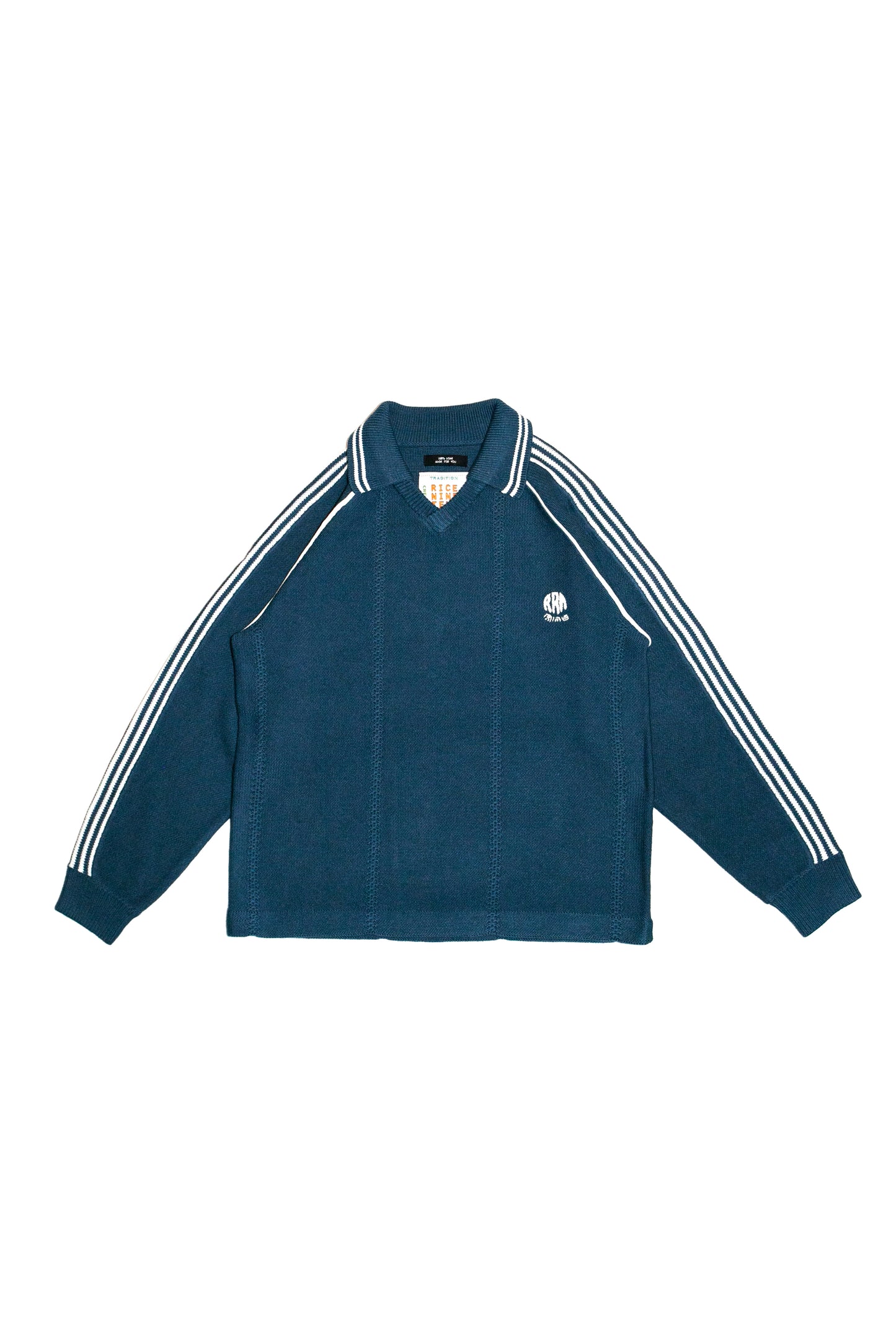 KNITTING GAME SHIRT  (DARK BLUE)