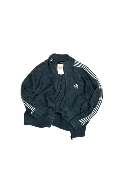KNITTED TRAINING JACKET  (DARK GRAY)