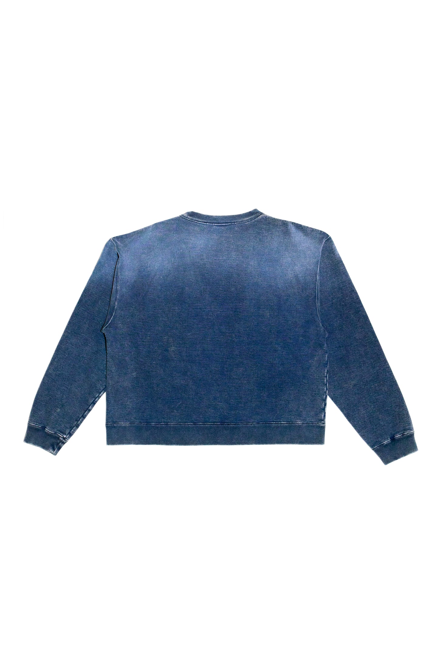 DISTRESSED SWEATSHIRT (FADED NAVY)