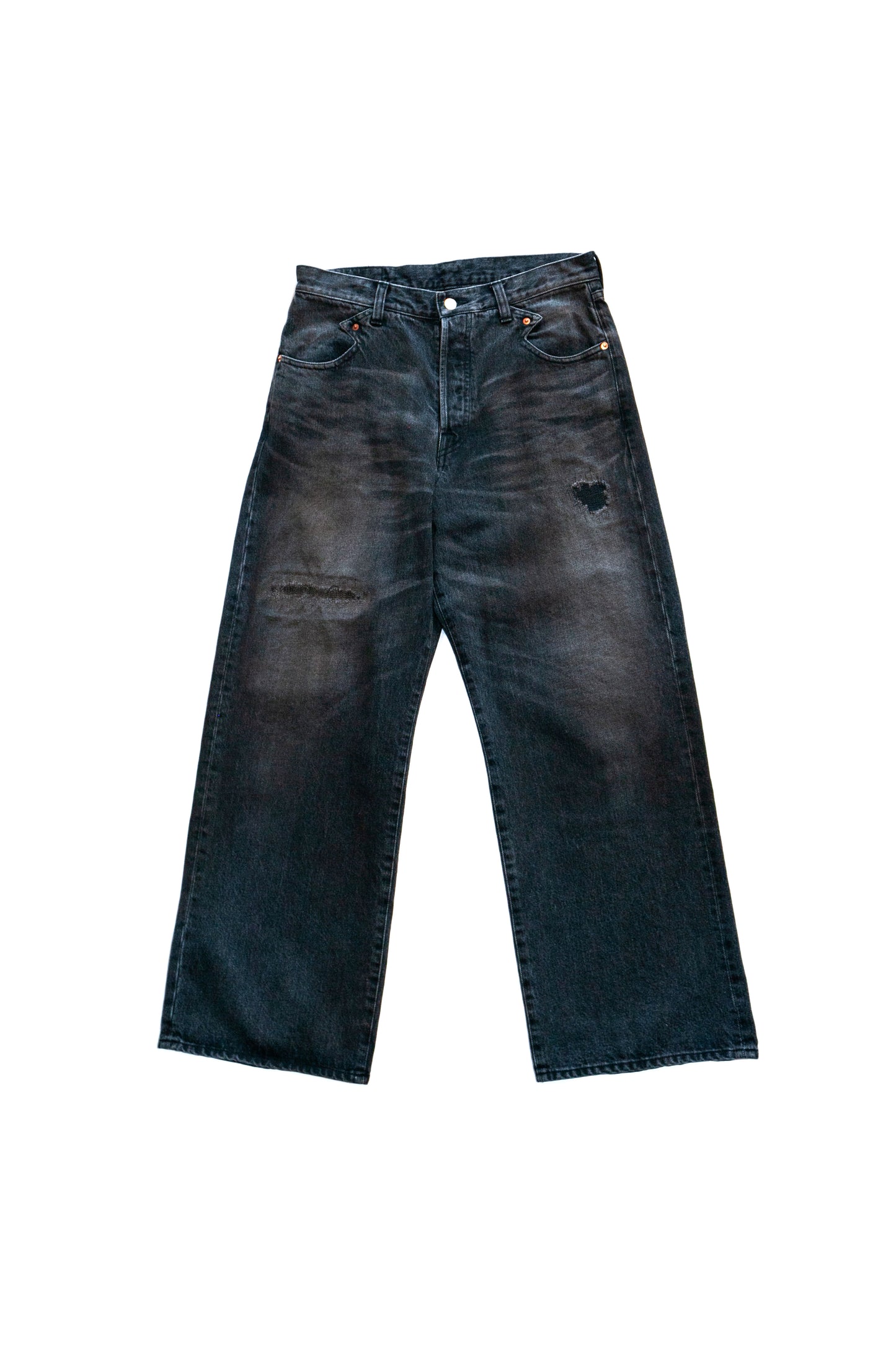 DISTRESSED LOVELY JEANS (BLACK)