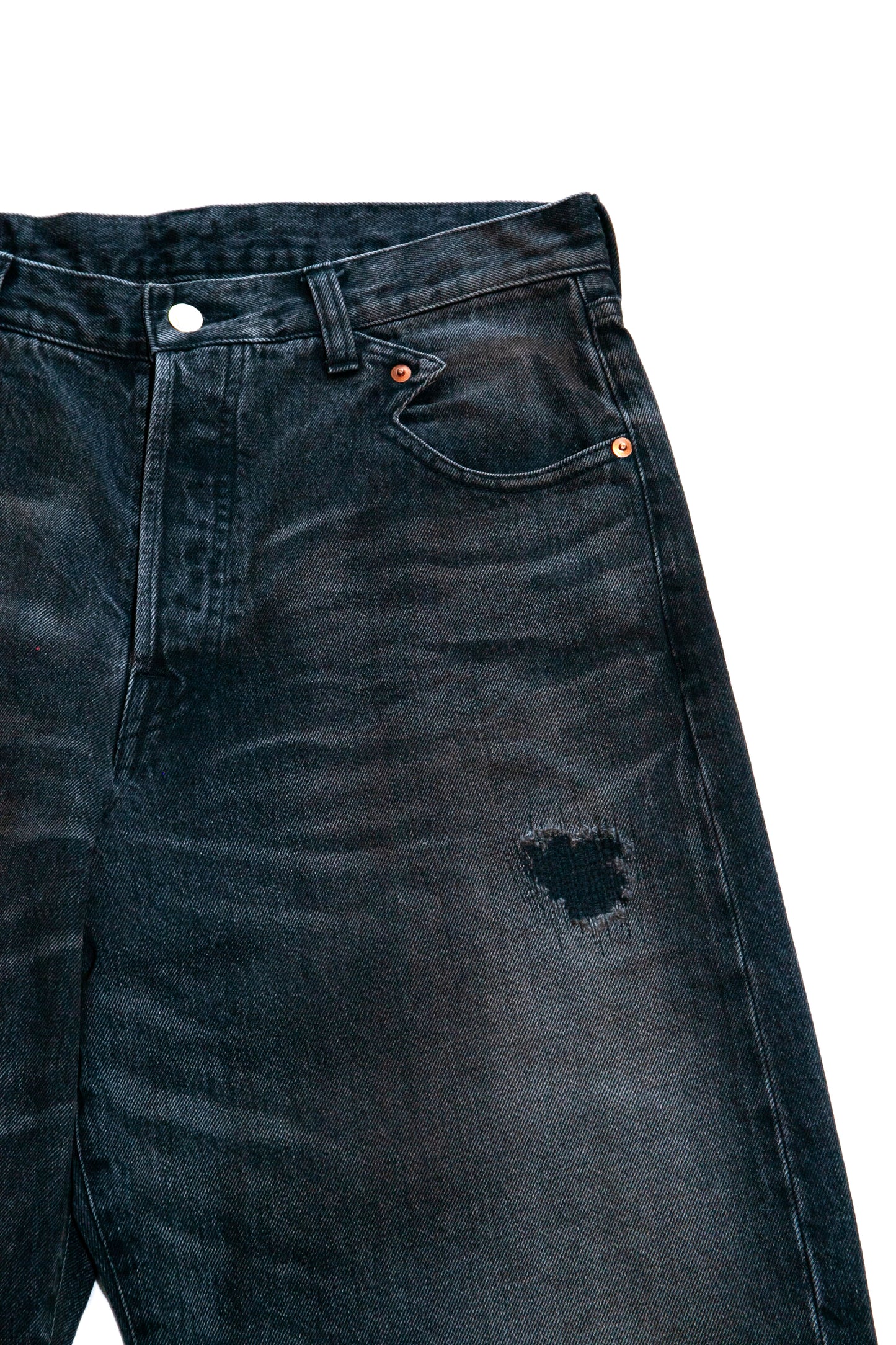 DISTRESSED LOVELY JEANS (BLACK)