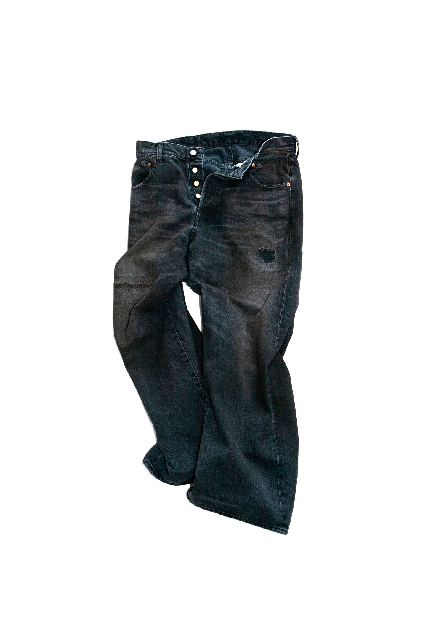 DISTRESSED LOVELY JEANS (BLACK)