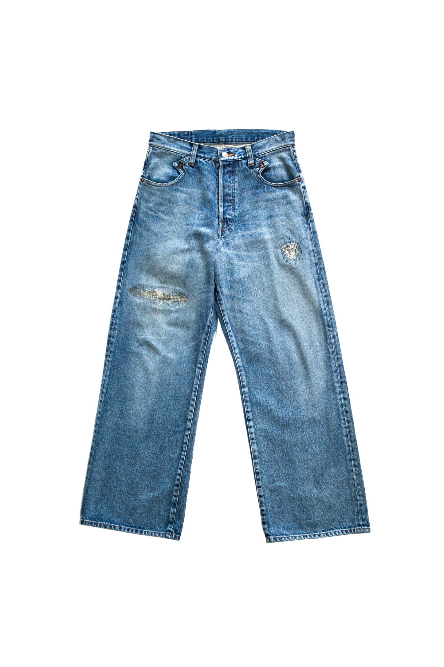 DISTRESSED LOVELY JEANS (ICE BLUE)