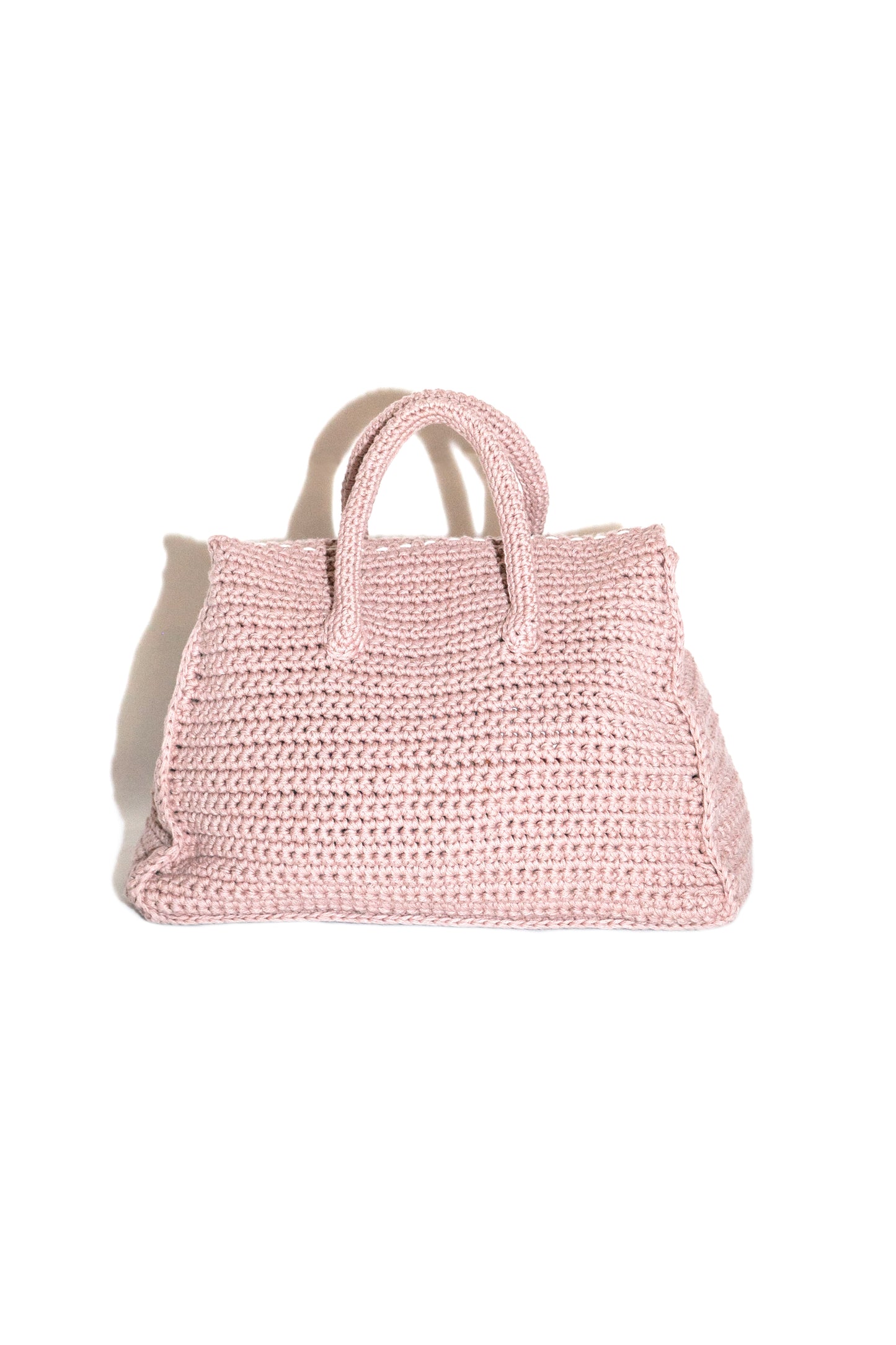 HAND KNITTED JANE BAG (BEIGE)
