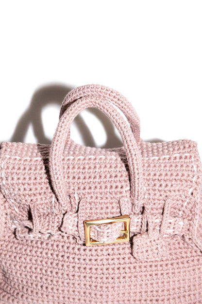 HAND KNITTED JANE BAG (BEIGE)